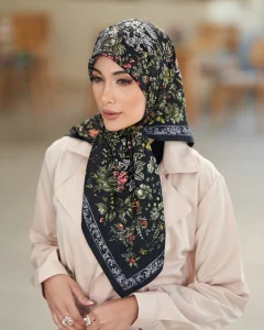 روسری ابریشم زارا وارداتی