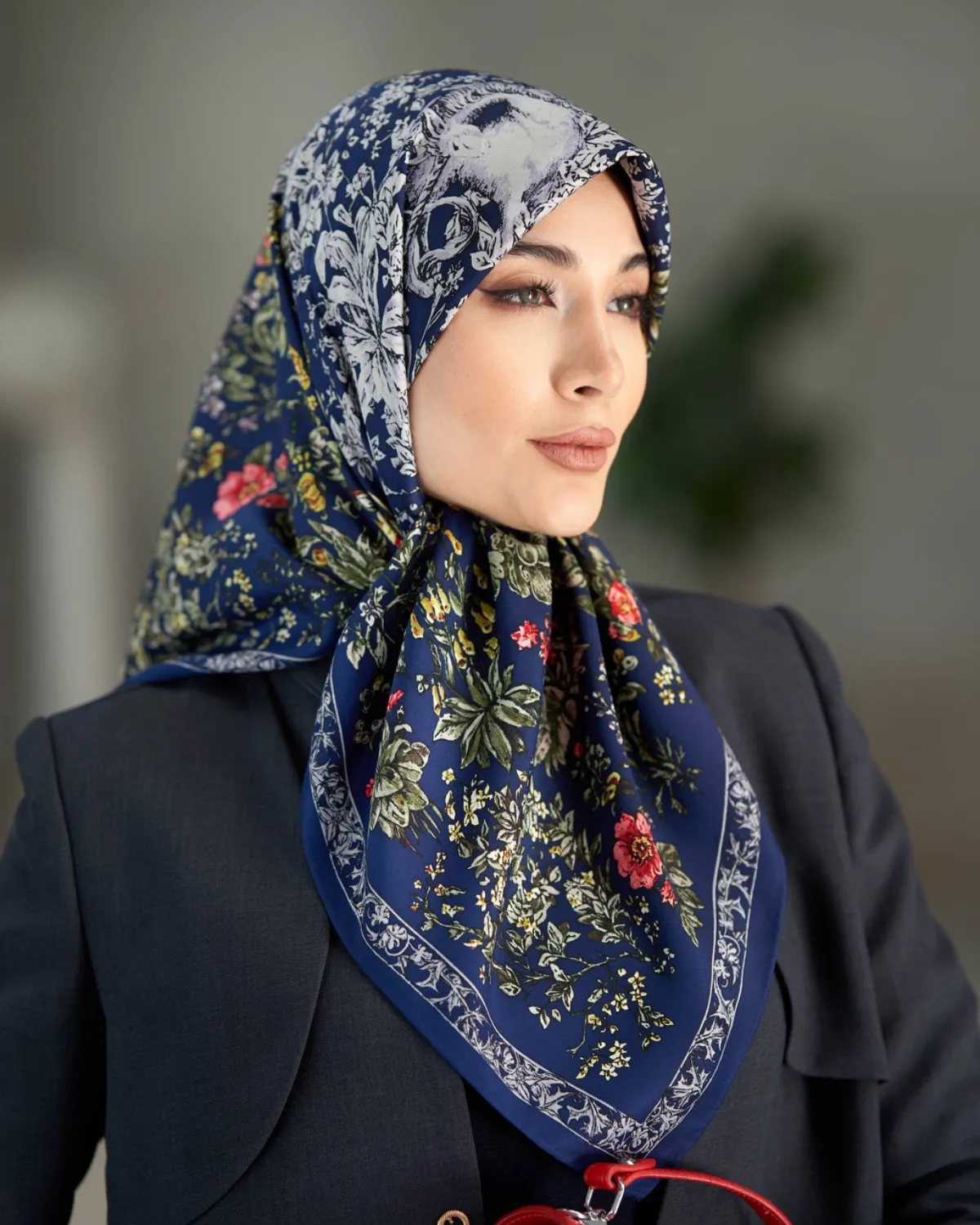 روسری ابریشم زارا وارداتی