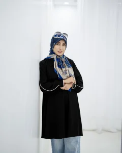 مانتو دانژه زنانه خنک و آزاد با پارچه شانتون نخ اندونزی
